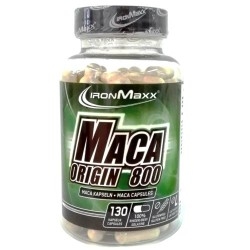 Maca IronMaxx, Maca Origin 800, 130 cps.