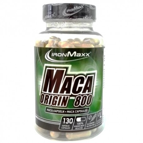 Maca IronMaxx, Maca Origin 800, 130 cps.