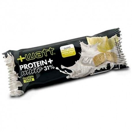 Barrette proteiche +Watt, Protein+ White, 1 pz. da 40 g.