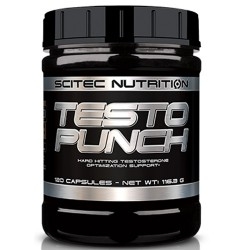Equilibrio del Testosterone Scitec Nutrition, Testo Punch, 120 cps.