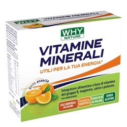 Multivitaminici - Multiminerali WHY Nature, Vitamine Minerali, 10 buste