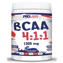 Aminoacidi Ramificati (Bcaa) Prolabs, BCAA 4:1:1, 400 cpr.