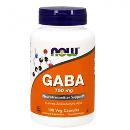 Aminoacidi Now Foods, Gaba, 100 cps.