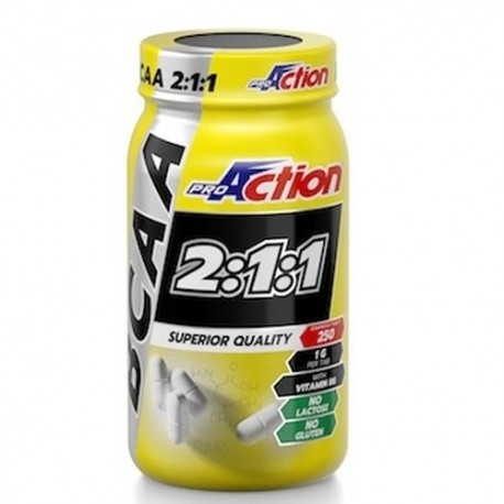 Aminoacidi Ramificati (Bcaa) Proaction, Bcaa 2:1:1, 250 tav.