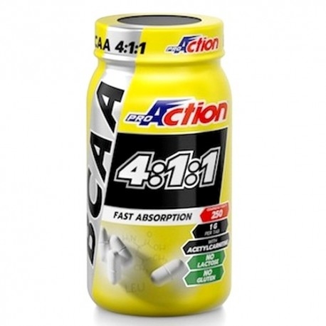 Aminoacidi Ramificati (Bcaa) Proaction, Bcaa 4:1:1, 250 cpr.