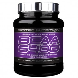 Aminoacidi Ramificati (Bcaa) Scitec Nutrition, Bcaa 6400, 375 tav.