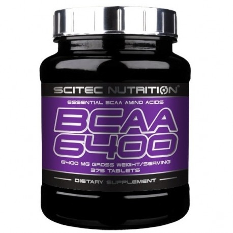 Aminoacidi Ramificati (Bcaa) Scitec Nutrition, Bcaa 6400, 375 tav.