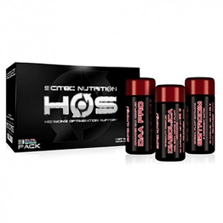 Acido D-Aspartico Scitec Nutrition, HOS (kit 3 prodotti)