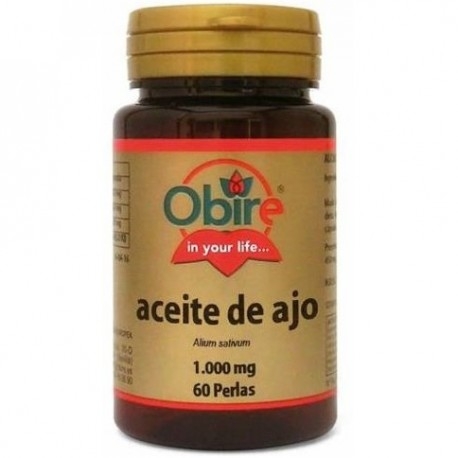 Aglio Obire, Aceite de ajo, 60 cps