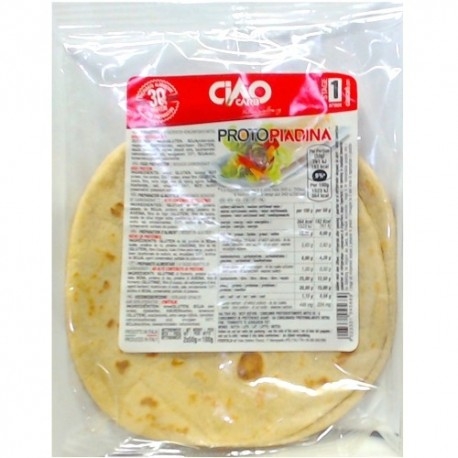 Pane e Prodotti da Forno Ciao Carb, ProtoPiadina, (2 x 50 g)
