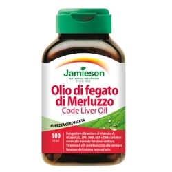 Omega 3 Jamieson, Olio di Fegato di Merluzzo, 100 Perle.
