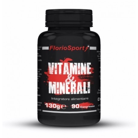 Vitamine e Minerali FlorioSport, Vitamine e Minerali, 90 cpr.