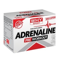 Pre Workout WHY Sport, Adrenaline, 10 bustine
