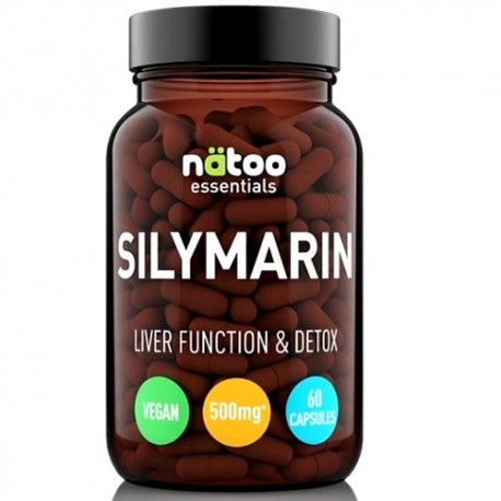 Cardo mariano Natoo, Silymarin, 60 cps