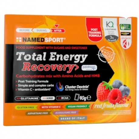 Mix Carboidrati Named Sport, Total Energy Recovery 16 pz. da 40 g