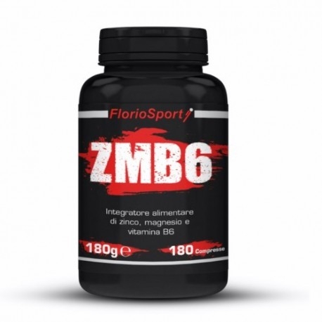 Zinco e Magnesio FlorioSport, ZMB6, 180 cpr.