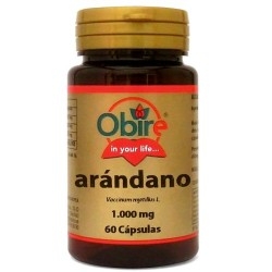 Mirtillo nero (Bilberry) Obire, Mirtillo, 60 cps.