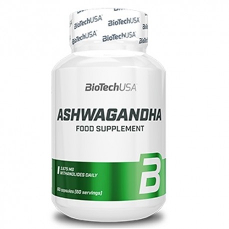 Ashwagandha BioTech Usa, Ashwagandha, 60 cps.