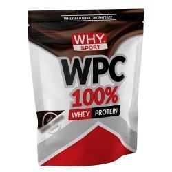 Proteine del Siero del Latte (whey) WHY Sport, WPC 100% Whey, 1 kg
