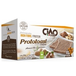 Pane e Prodotti da Forno Ciao Carb, ProtoToast Cacao Stage 2, 200 g.