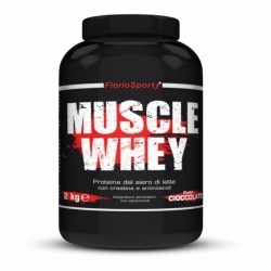 Proteine del Siero del Latte (whey) FlorioSport, Muscle Whey, 2000 g