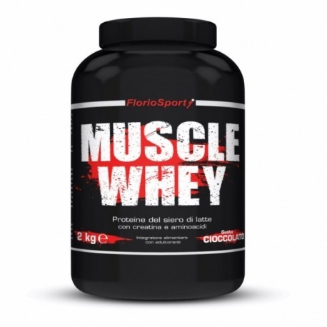 Proteine del Siero del Latte (whey) FlorioSport, Muscle Whey, 2000 g