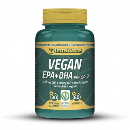 Omega 3 Eurosup, Vegan EPA+DHA, 60 cps