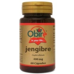 Funzionalità digestiva  Obire, Zenzero, 60 cps