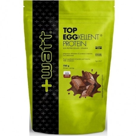 Proteine dell'uovo +Watt, Top Eggxellent Protein, 750 g