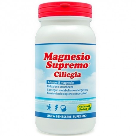 Zinco e Magnesio Natural Point, Magnesio Supremo aromatizzato, 150 g.