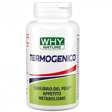 Dimagranti e Termogenici WHY Nature, Termogenico, 60 cps