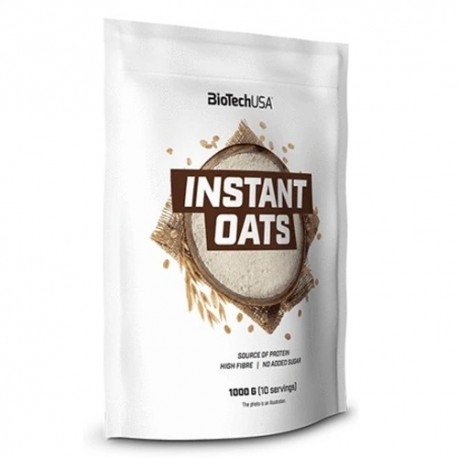 Farine BioTech Usa, Instant Oats, 1000 g