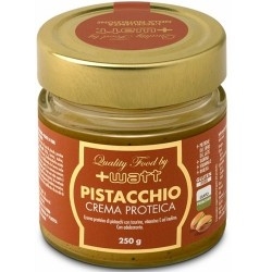 Creme Proteiche +Watt, Pistacchio crema proteica, 250 g