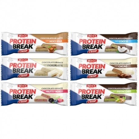Barrette proteiche WHY Sport, Protein Break, 30 g