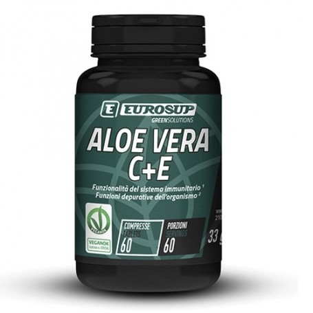 Aloe Eurosup, Aloe Vera C+E, 60 Cpr.
