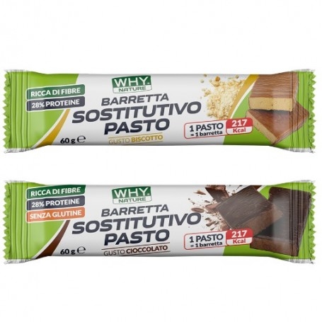 Pasti e Snack Why Nature, Sostitutivo Pasto, 60 g