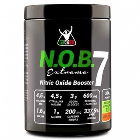 Arginina Net Integratori, N.O.B 7 extreme, 304 g