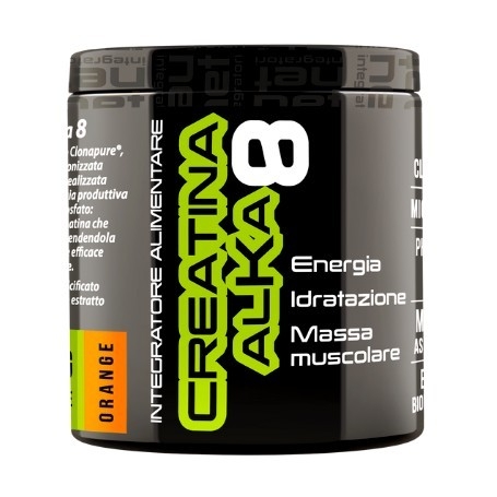 Creatina Net Integratori, Creatina Alka 8, 200 g