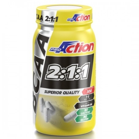 Aminoacidi Ramificati (Bcaa) Proaction, Bcaa 2:1:1, 300 cpr
