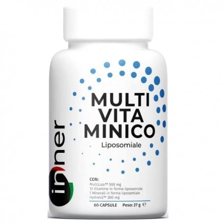Multivitaminici - Multiminerali Inner, Multivitaminico Liposomiale, 60 cps