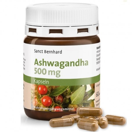 Ashwagandha Sanct Bernhard, Ashwagandha, 60 cps