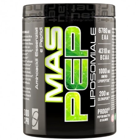 Aminoacidi essenziali Net Integratori, Mas Pep Liposomiale, 300 cpr