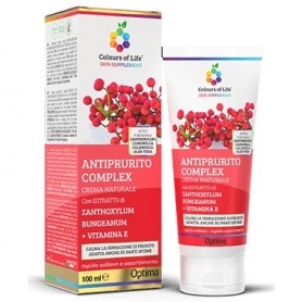 Creme Lenitive Optima Naturals, Antiprurito Complex, 100 ml