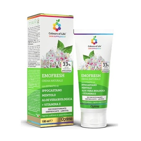 Creme Lenitive Optima Naturals, Emofresh, 100 ml