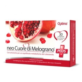 Scadenza Ravvicinata Optima Naturals, Neo Cuore di Melograno Plus, 30 cpr (Sc.12/2025)