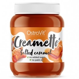Creme Sugar Free OstroVit, Creametto Salted Caramel, 350 g