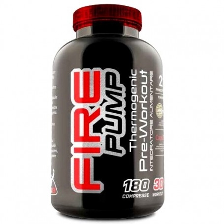 Pre Workout Net Integratori, Fire Pump, 180 cpr