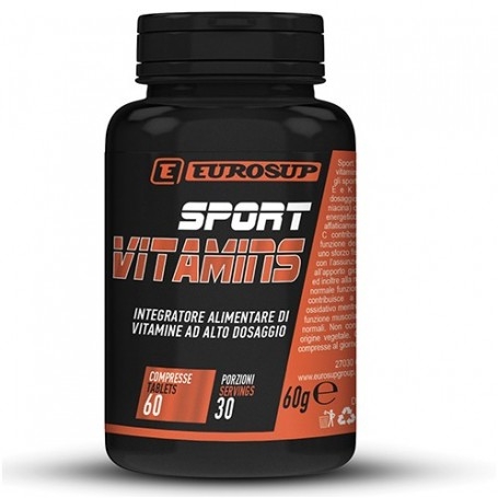 Vitamine e Minerali Eurosup, Sport Vitamins, 60 cpr.