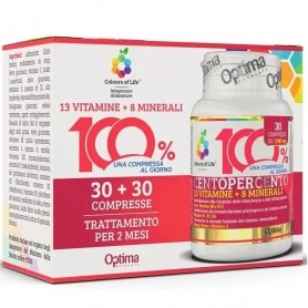 Multivitaminici - Multiminerali Optima Naturals, Centopercento, 30 cpr