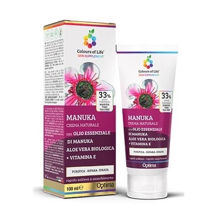 Creme Lenitive Optima Naturals, Manuka, 100 ml